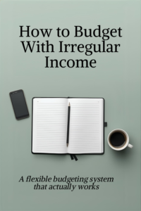How to Budget When You Have Irregular or Variable Income