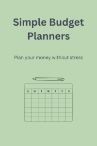 Simple Budget Planners That Actually Work (Even If You’re Living Paycheck to Paycheck)